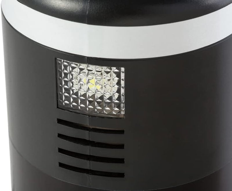 AIRMAN طقم إصلاح الإطارات ResQ Pro+ – ضاغط 12 فولت مع ضوء LED ومانع تسرب صديق للبيئة – مضخة هواء محمولة للطوارئ للإطارات المسطحة للسيارات، SUVs والفانات – تشمل حقيبة ومحولات - Image 4